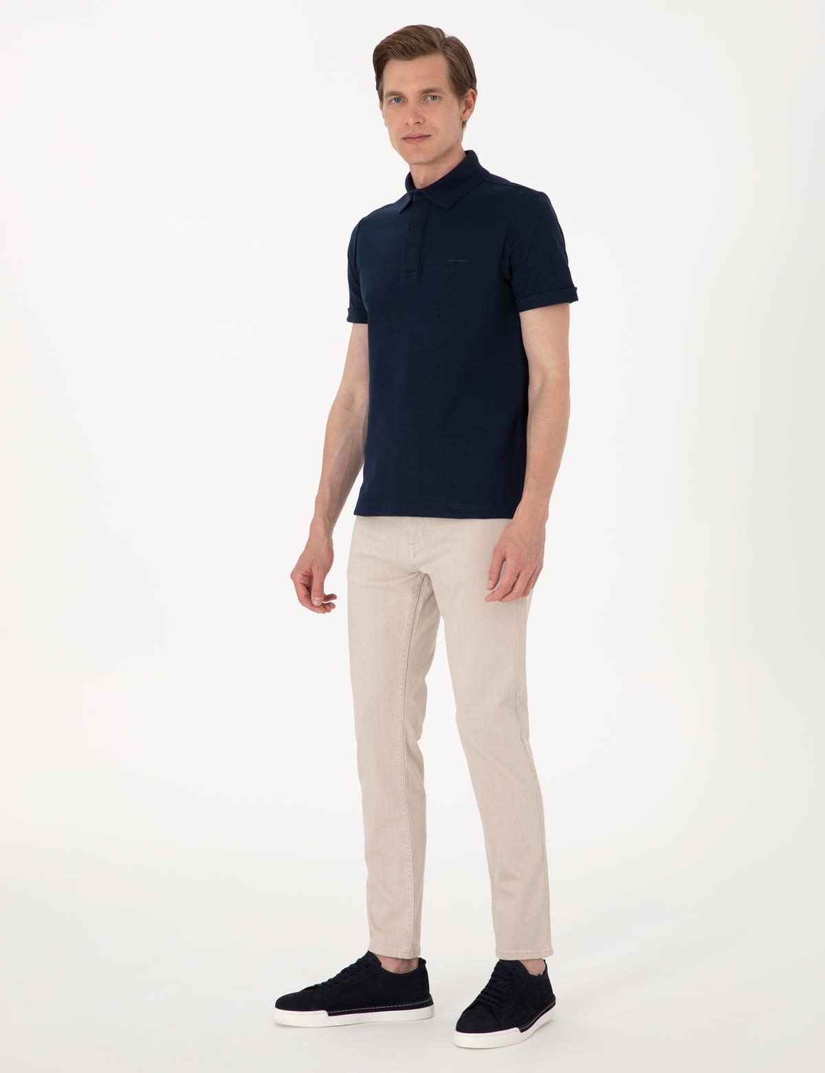 Bej Slim Fit Jean Pantolon - 50302752025