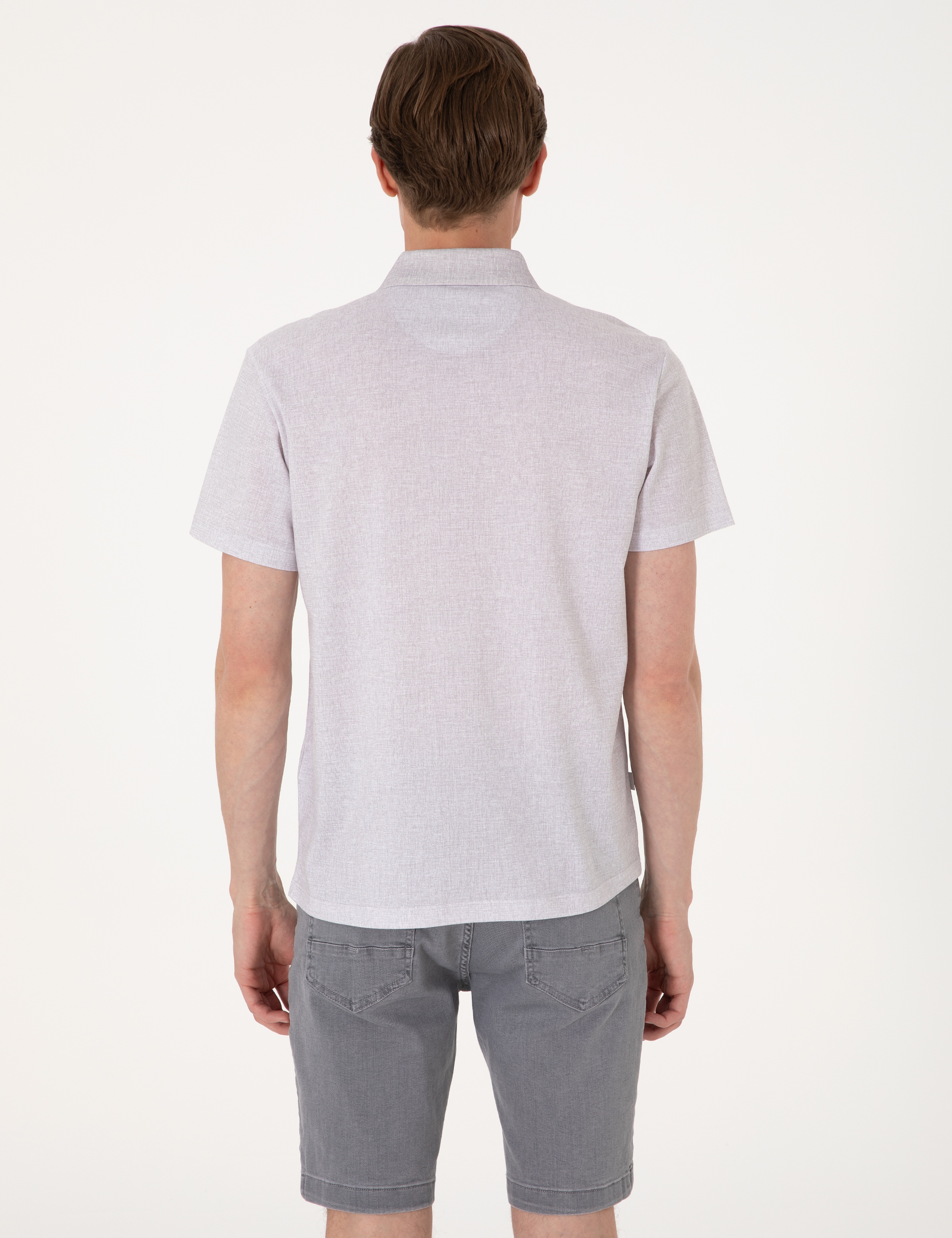 Taş Slim Fit Tişört - Image 5