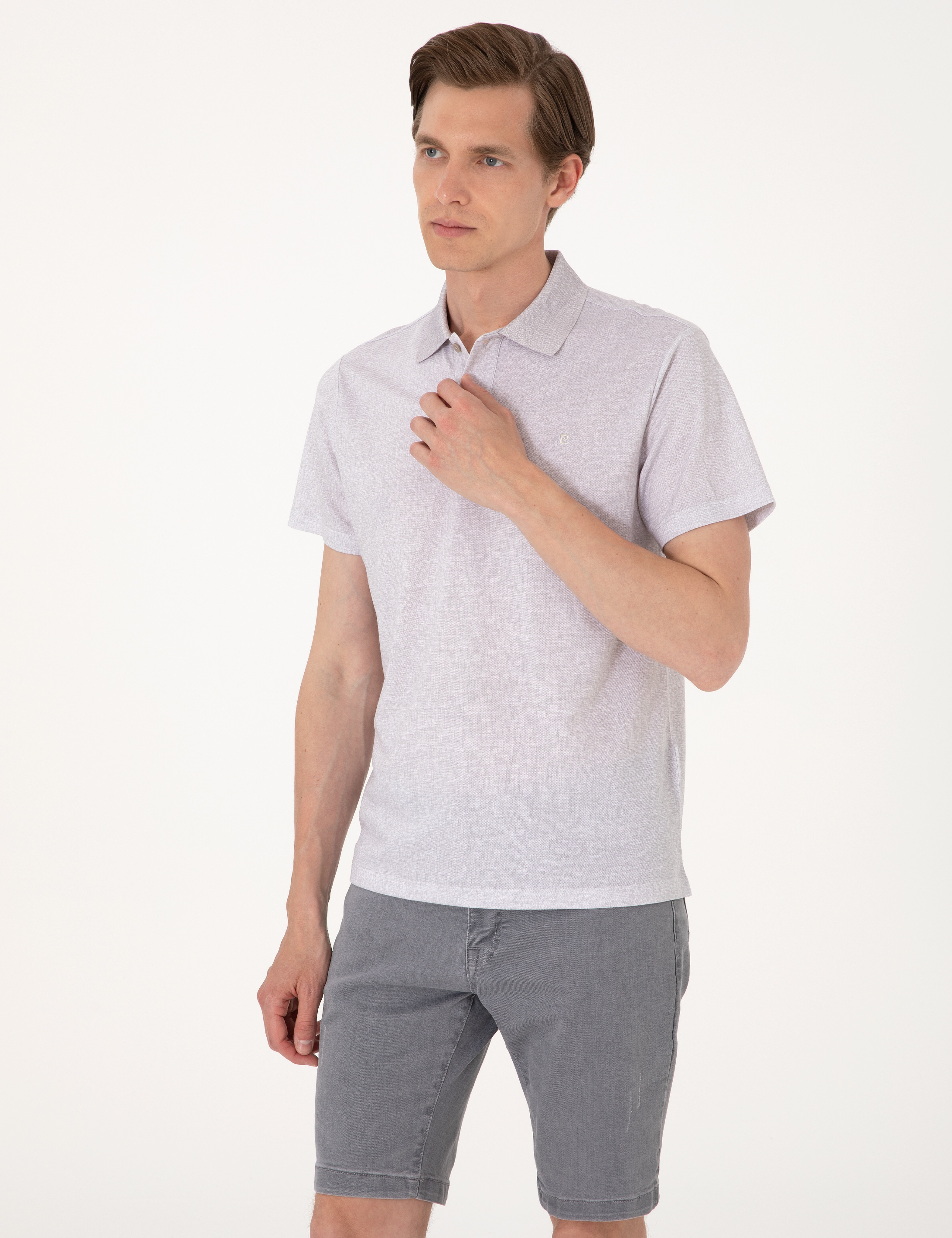 Taş Slim Fit Tişört - Image 3