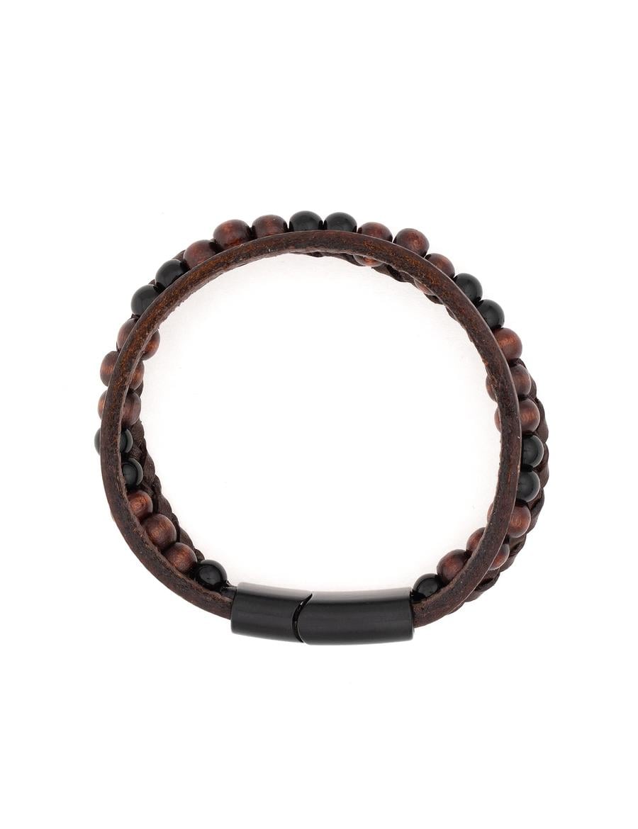 Kahverengi %100 Deri Bileklik