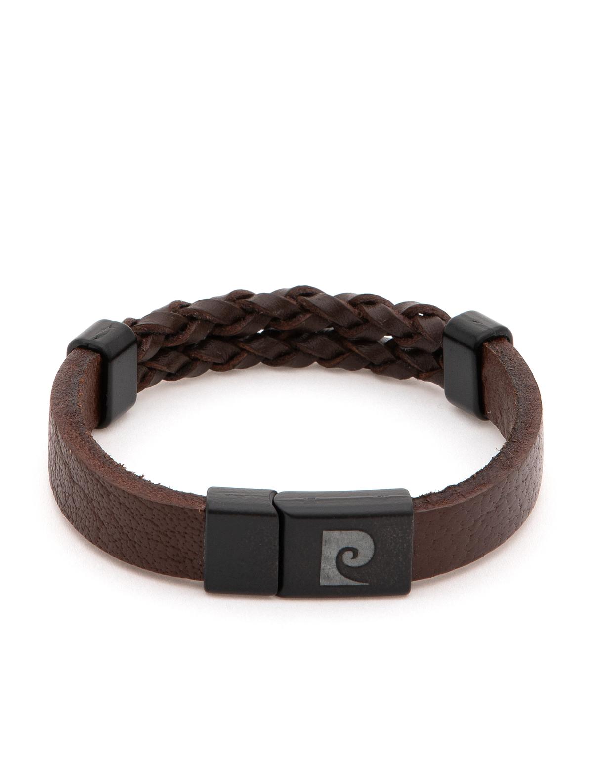 Kahverengi %100 Deri Bileklik - 50318544001