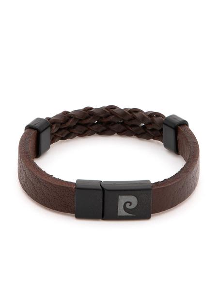 Kahverengi %100 Deri Bileklik - 50318544001