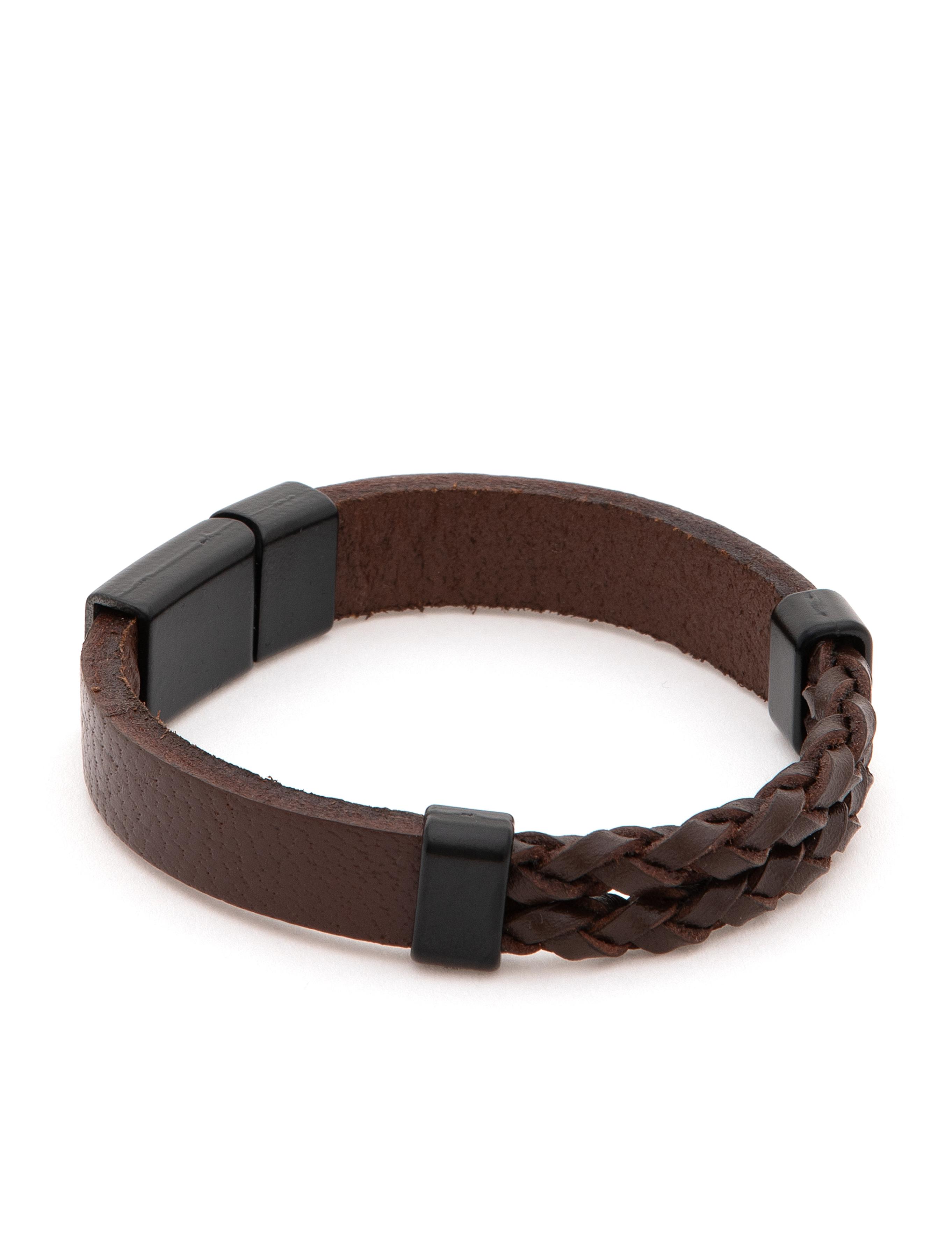 Kahverengi %100 Deri Bileklik