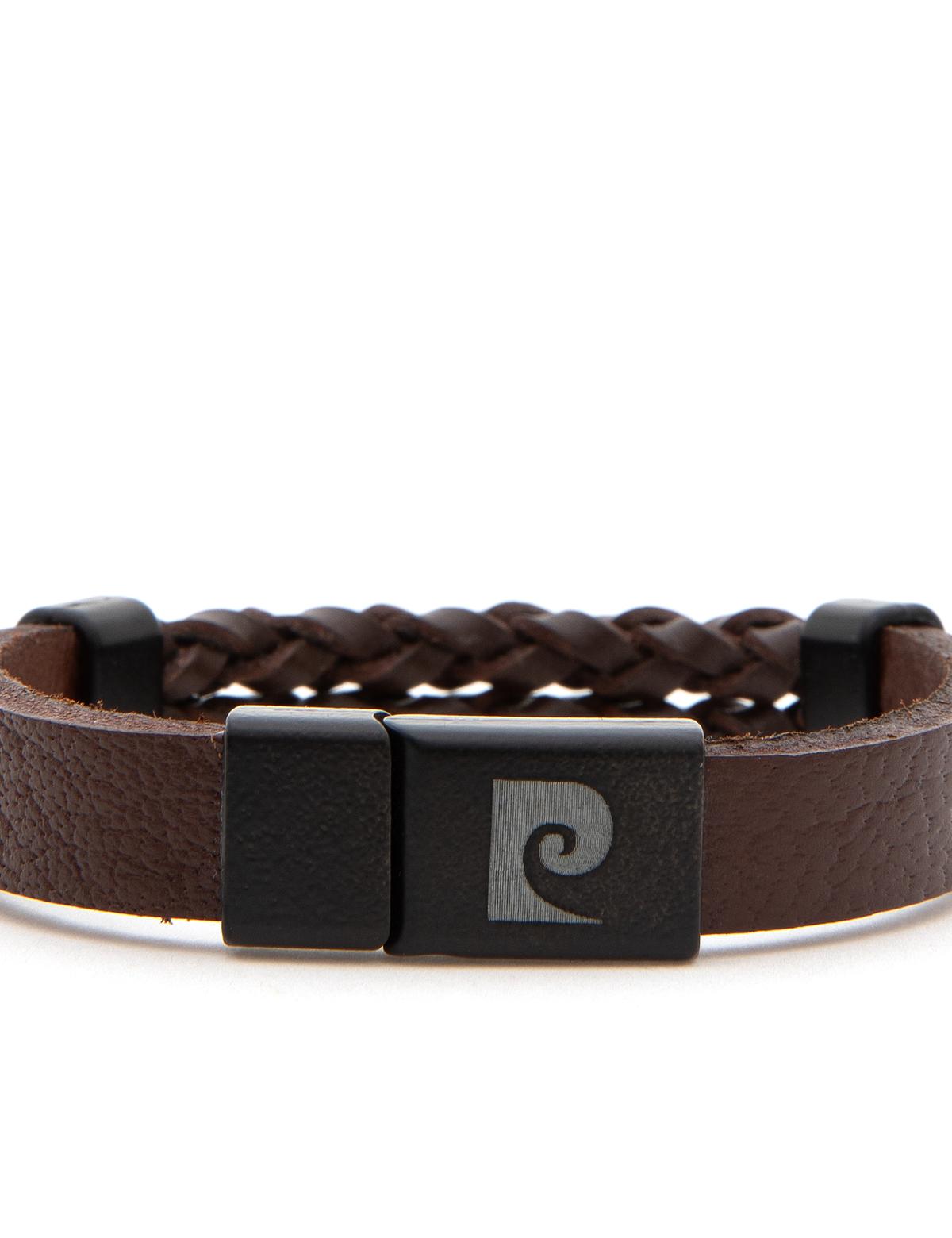 Kahverengi %100 Deri Bileklik - 50318544001