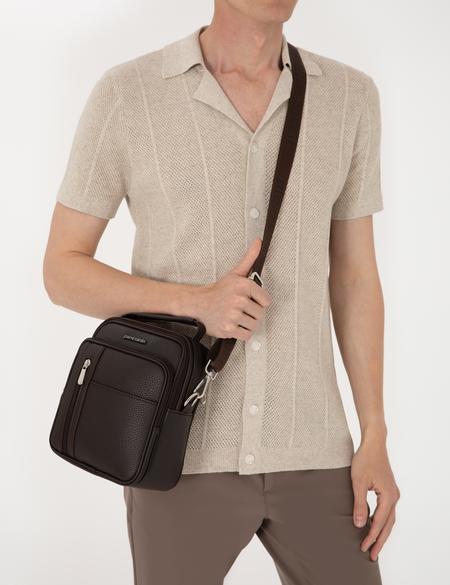 Erkek Kahverengi Omuz Çantası - 50315080001