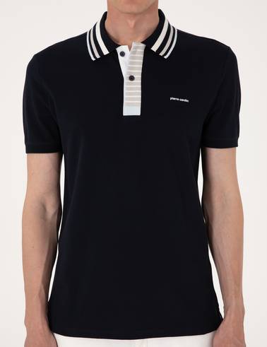 Lacivert Slim Fit Tişört