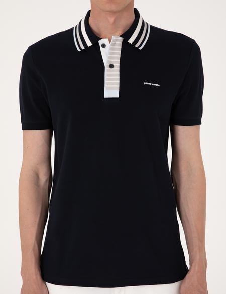 Lacivert Slim Fit Tişört - 50304013005