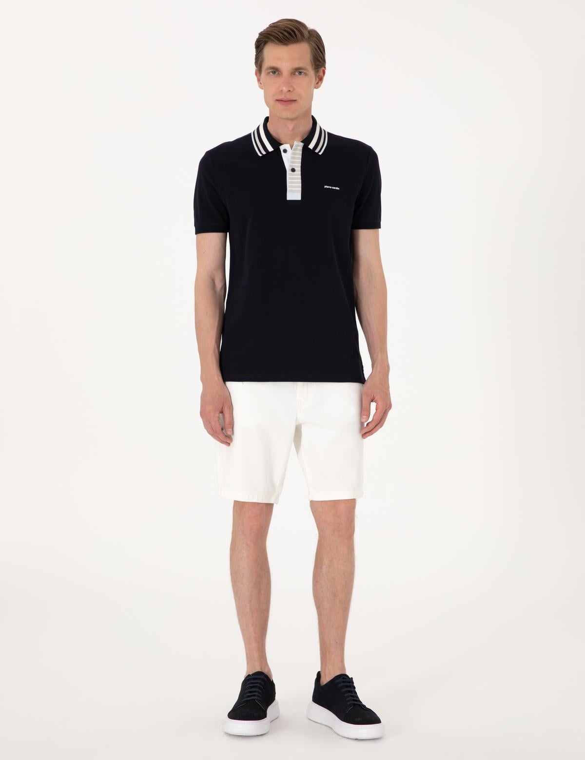 Lacivert Slim Fit Tişört - 50304013005