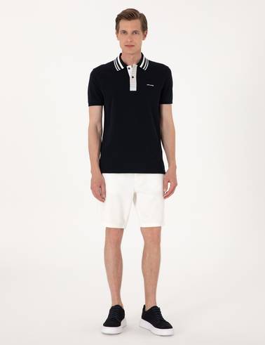 Lacivert Slim Fit Tişört