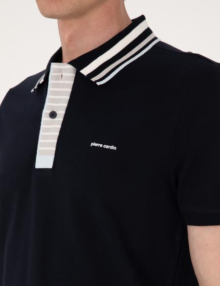 Lacivert Slim Fit Tişört - 50304013005