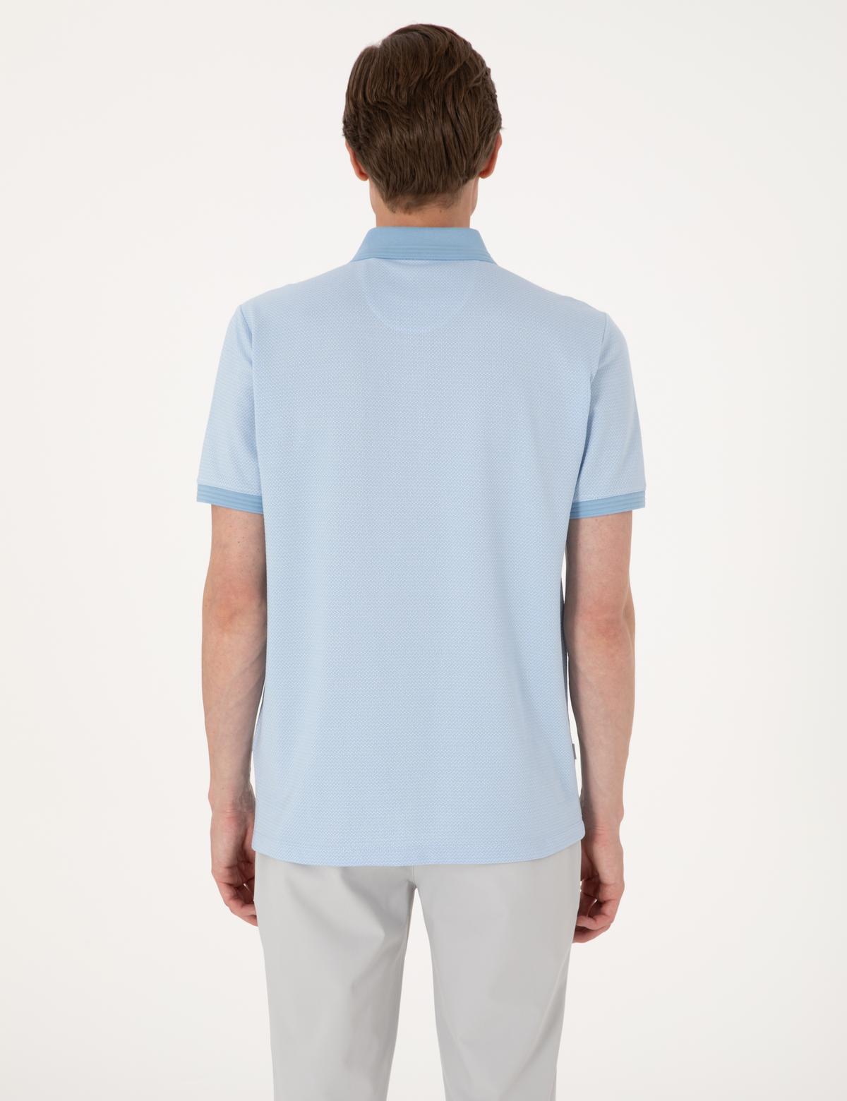 Açık Mavi Regular Fit Tişört - 50306862012