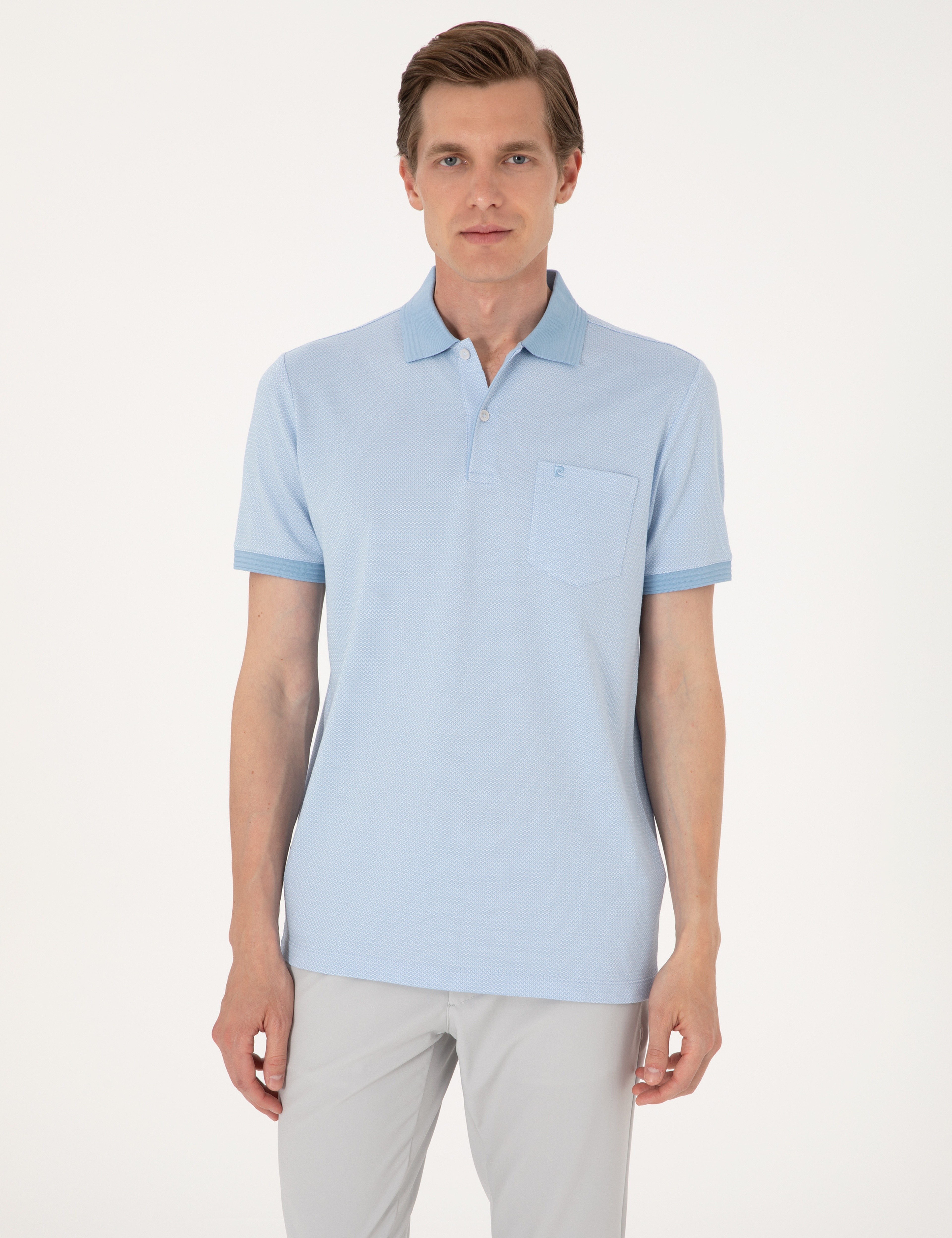 Açık Mavi Regular Fit Tişört