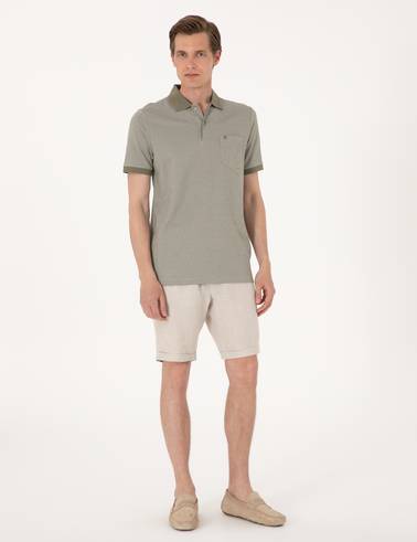 Haki Regular Fit Tişört