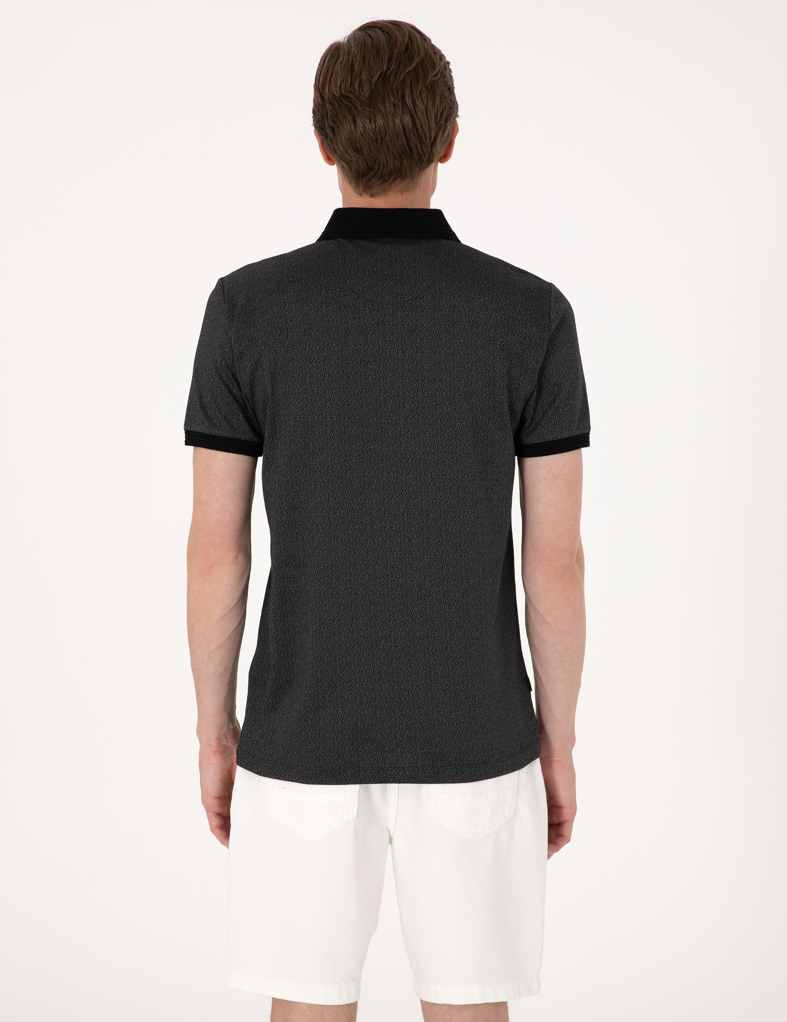 Siyah Slim Fit Tişört