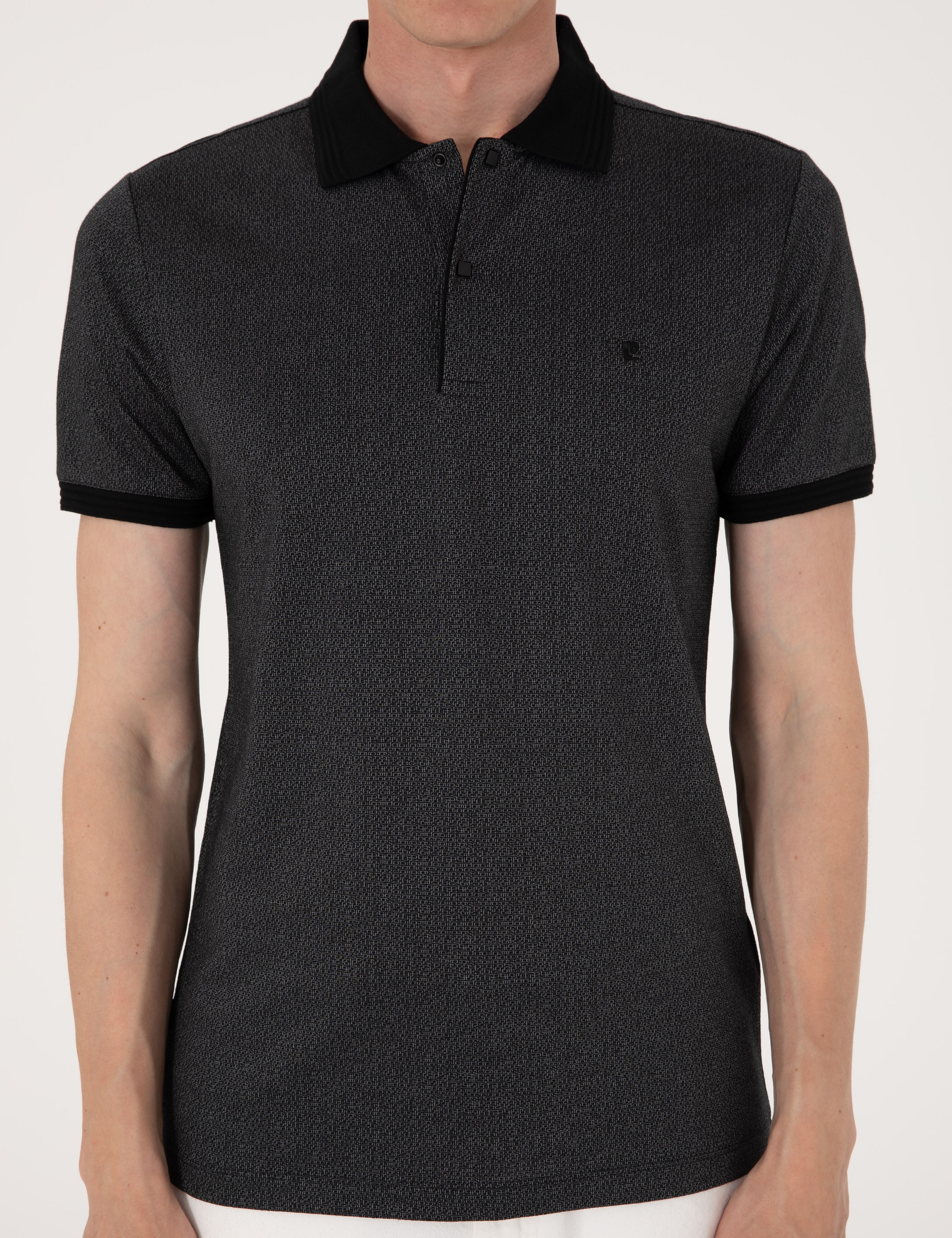 Siyah Slim Fit Tişört