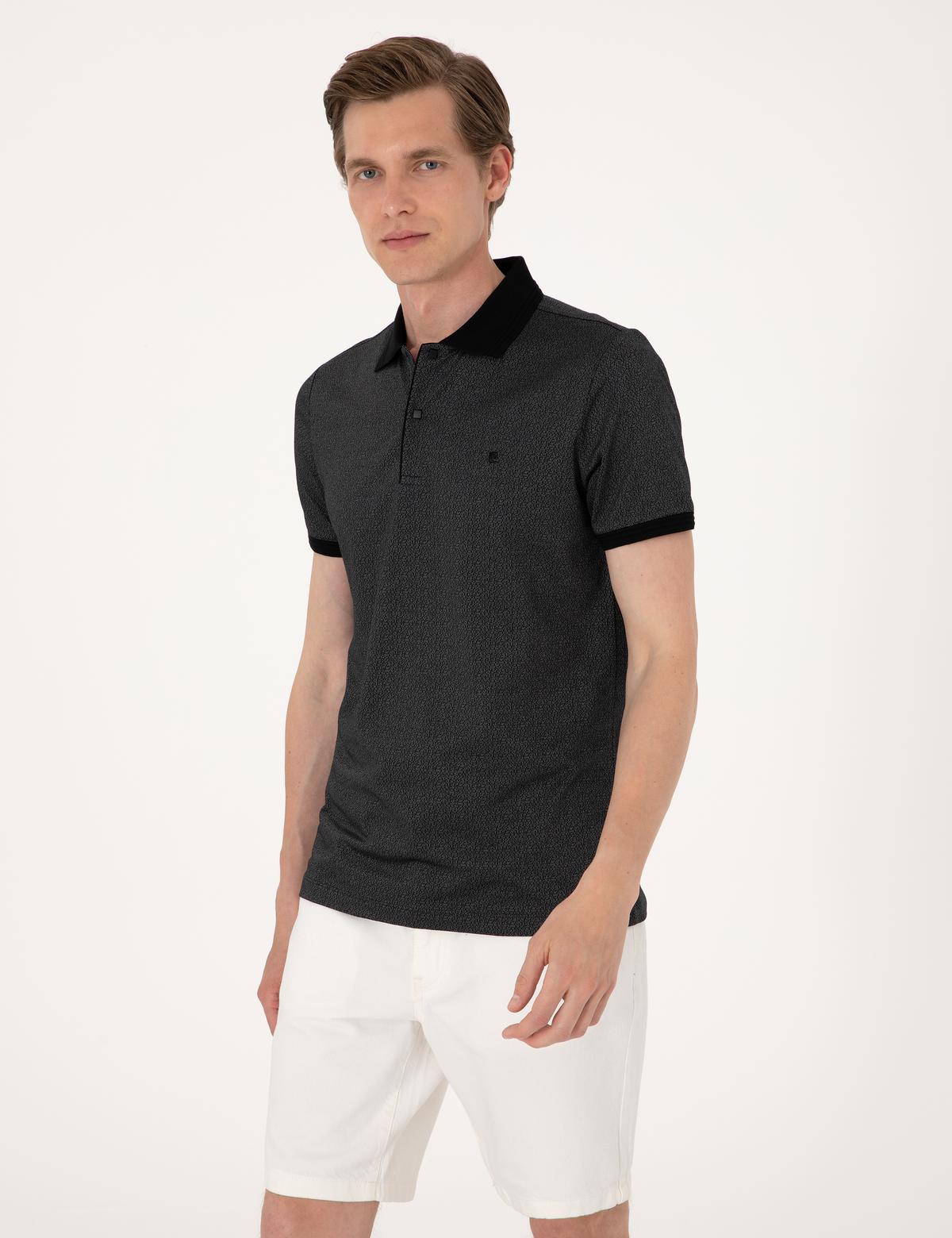 Siyah Slim Fit Tişört