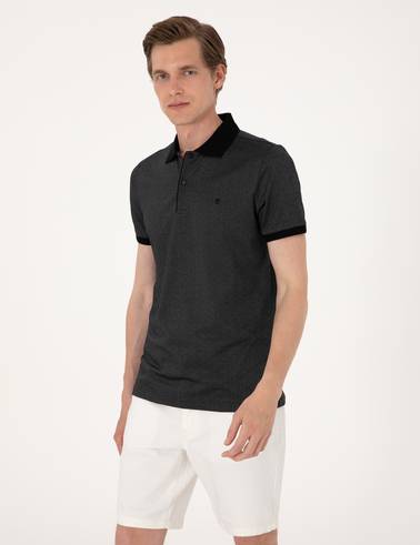 Siyah Slim Fit Tişört