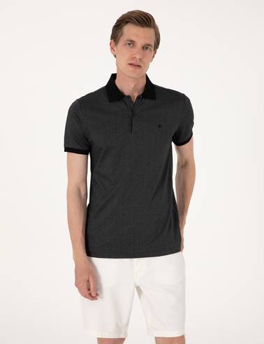Siyah Slim Fit Tişört