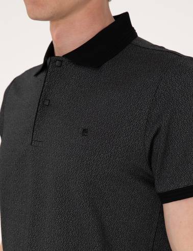 Siyah Slim Fit Tişört