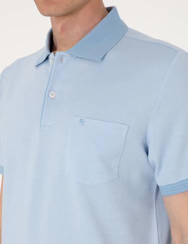 Açık Mavi Regular Fit Tişört