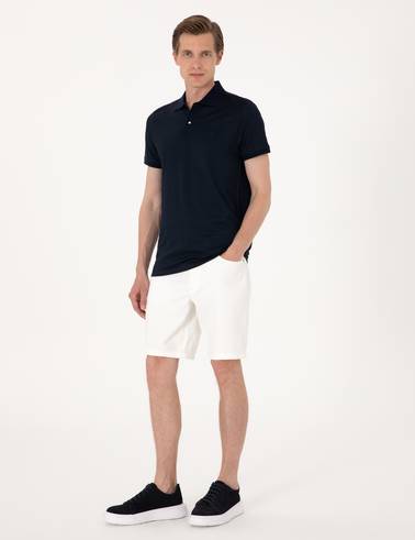 Lacivert Slim Fit Tişört