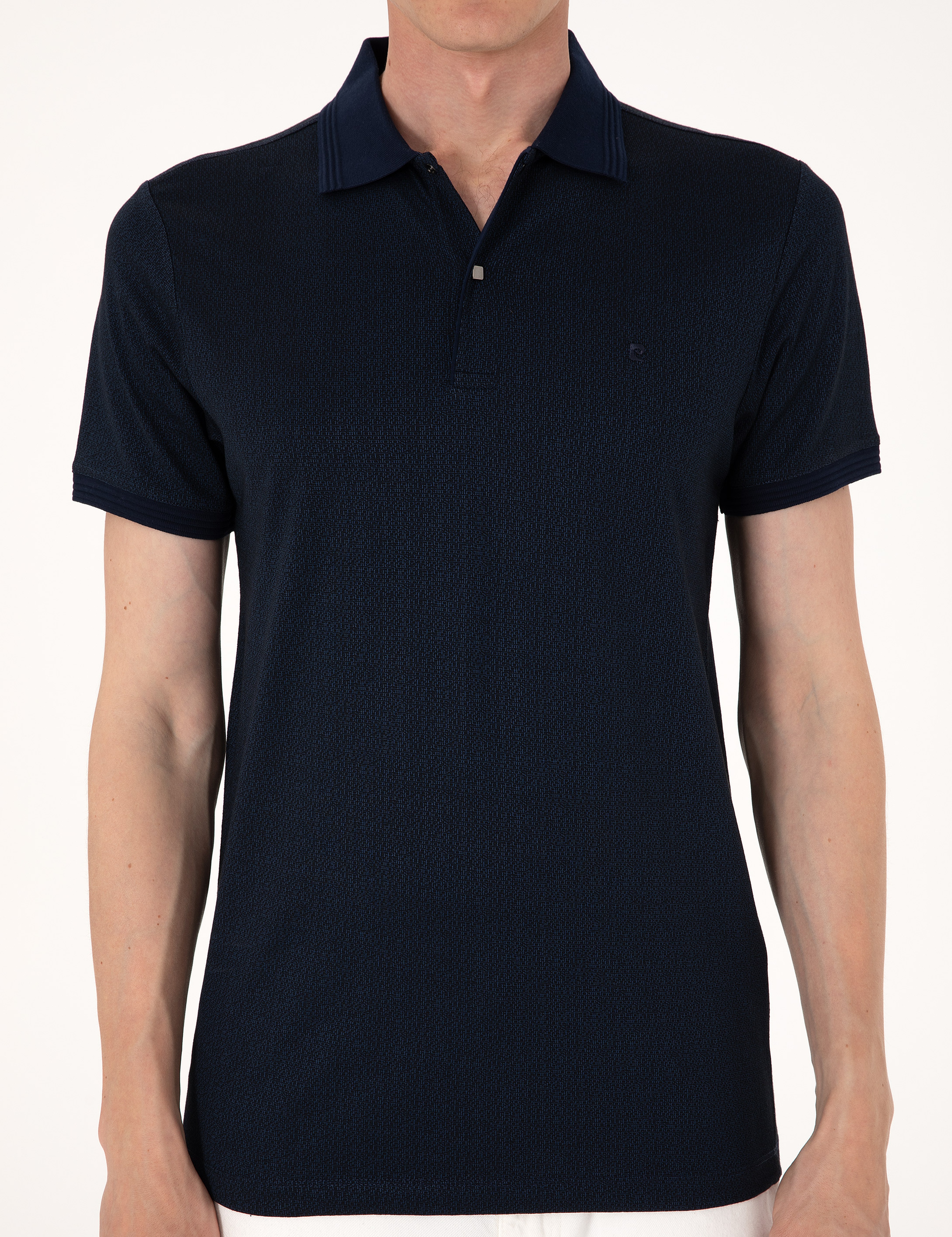 Lacivert Slim Fit Tişört - Image 6
