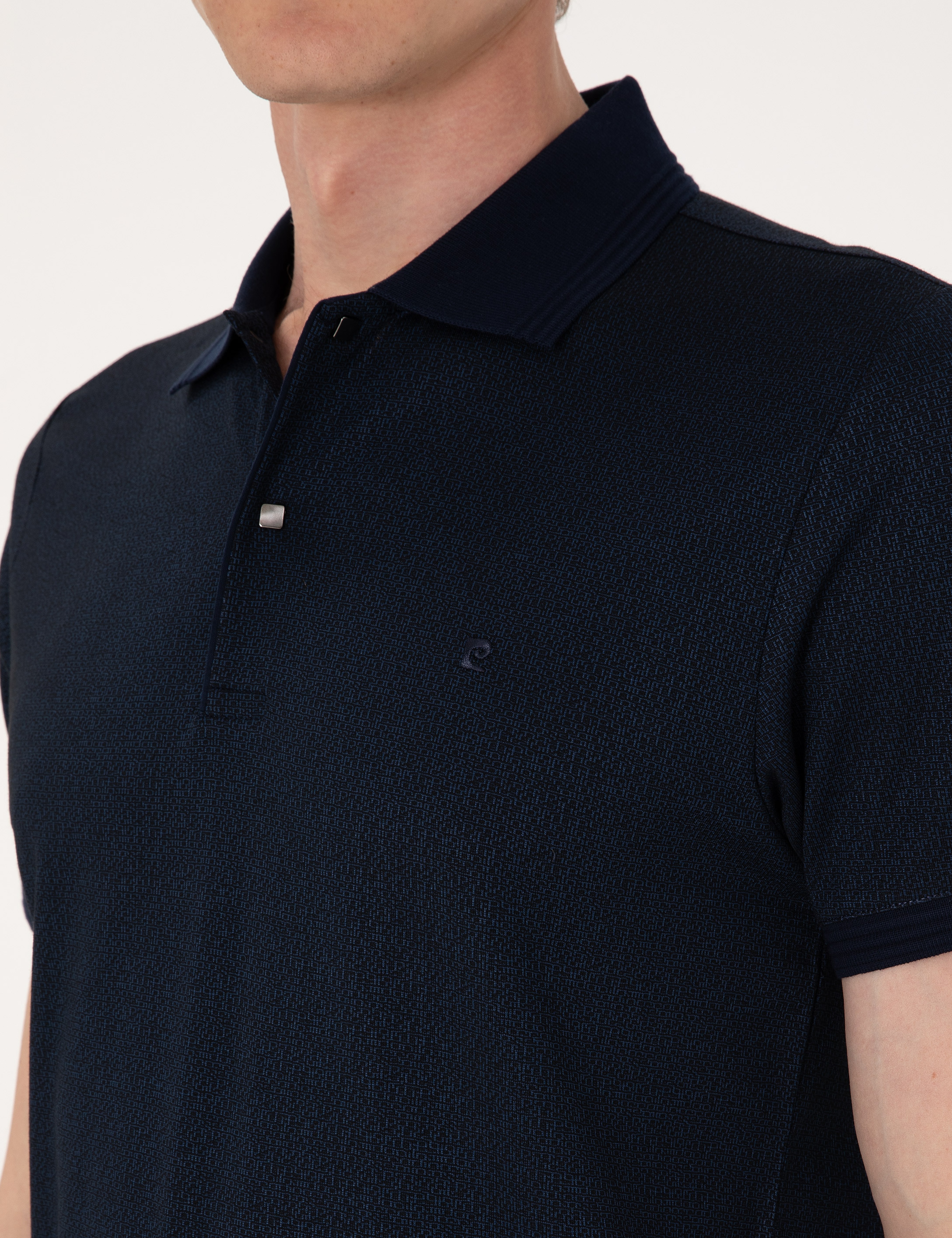 Lacivert Slim Fit Tişört - Image 7