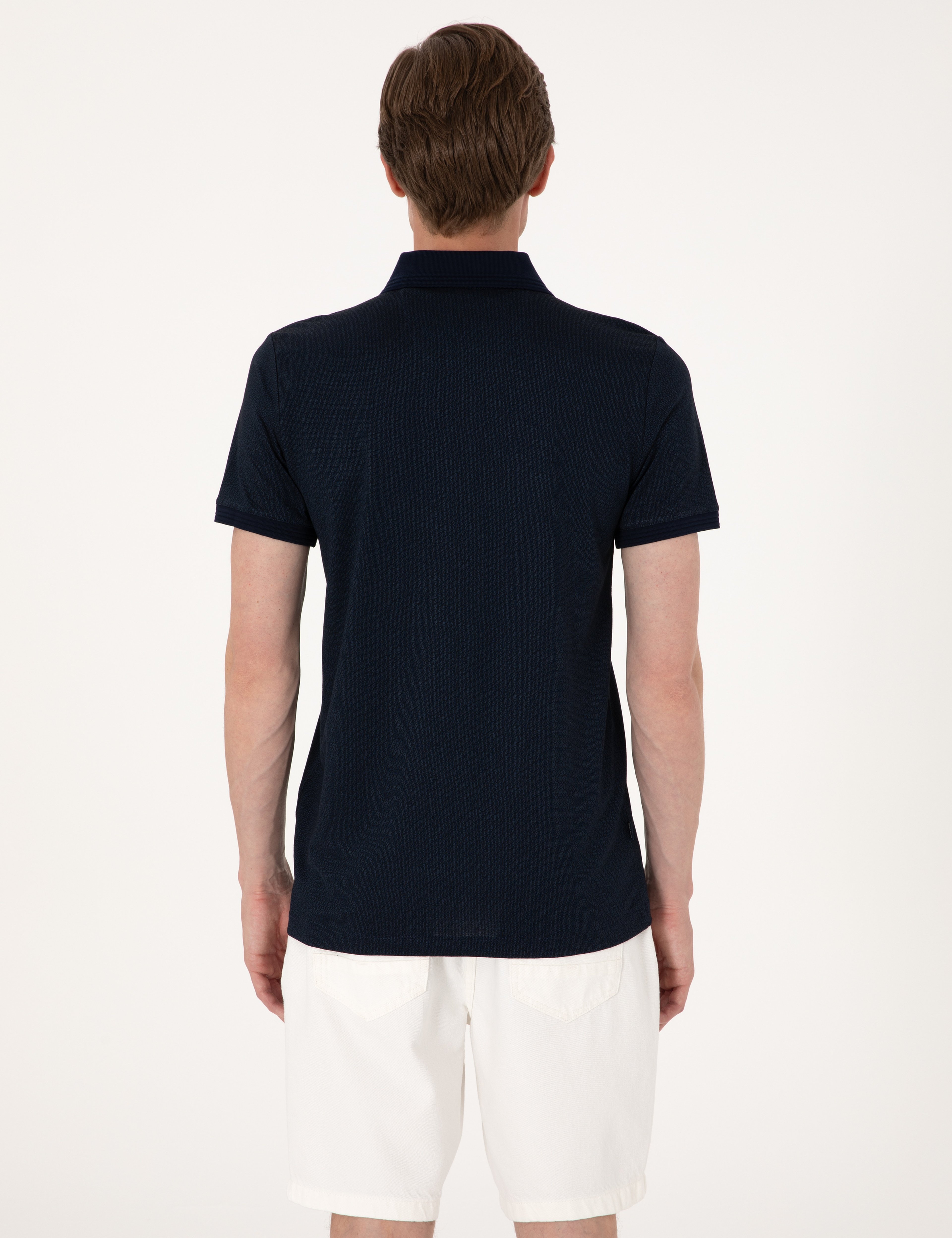 Lacivert Slim Fit Tişört