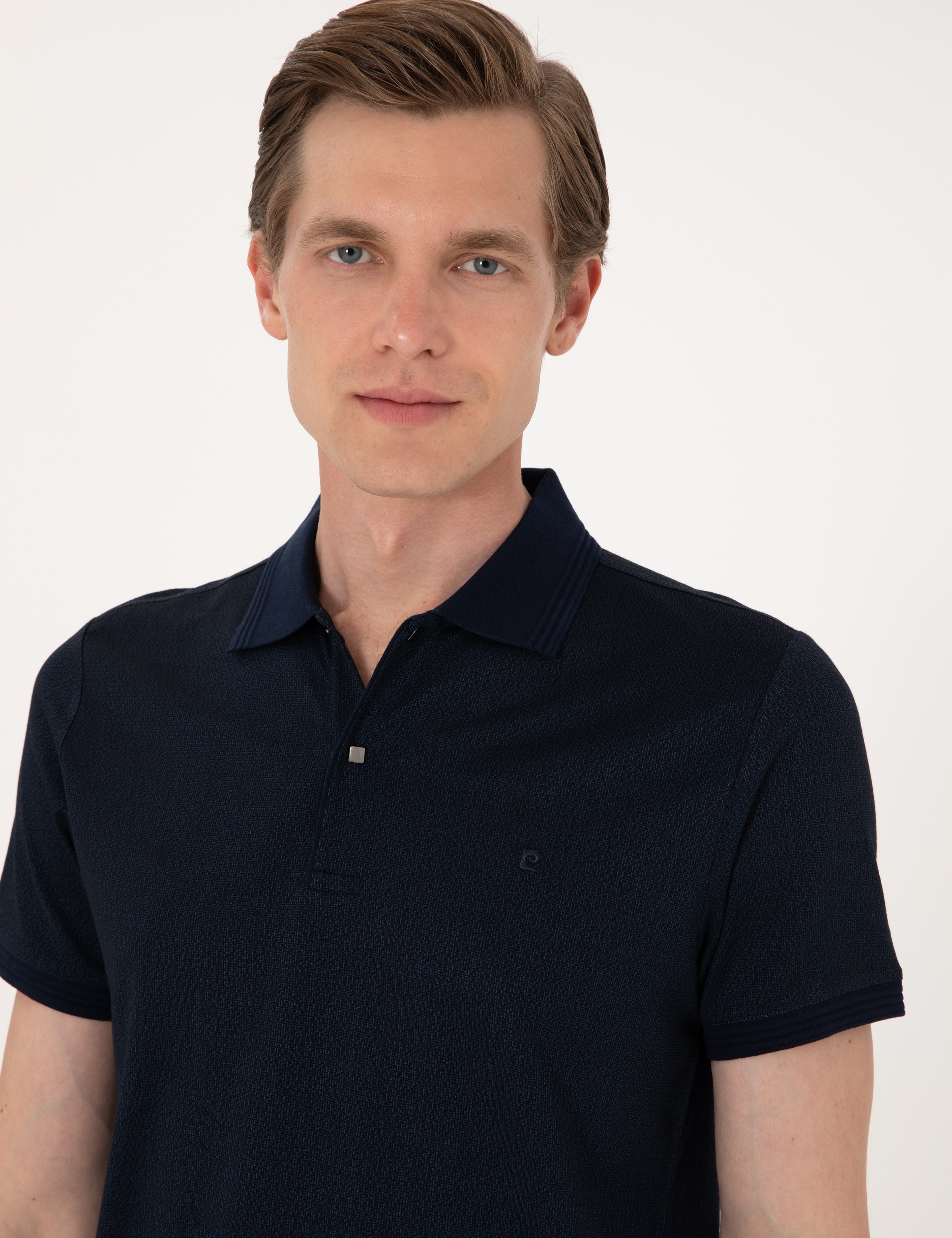 Lacivert Slim Fit Tişört - Image 2