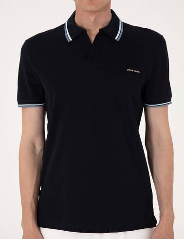 Lacivert Slim Fit Tişört