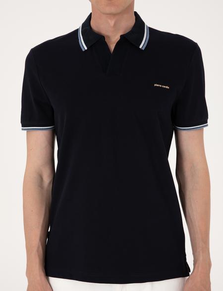 Lacivert Slim Fit Tişört - 50302625047