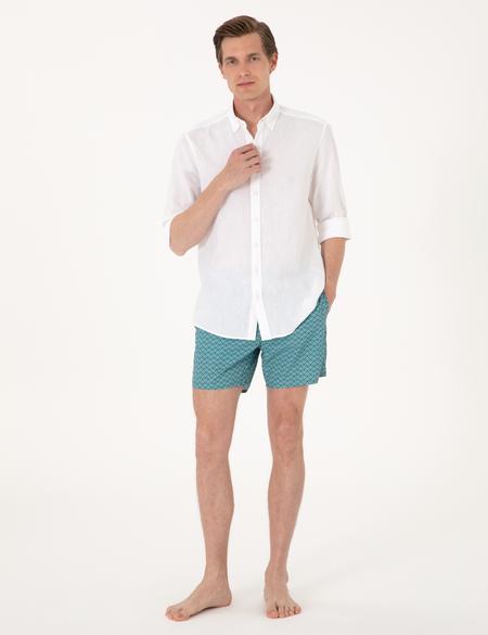 Yeşil Deniz Şortu - 50307956001