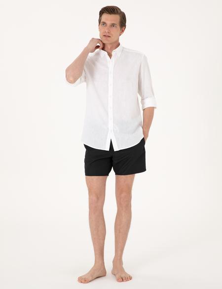 Siyah Deniz Şortu - 50308846001