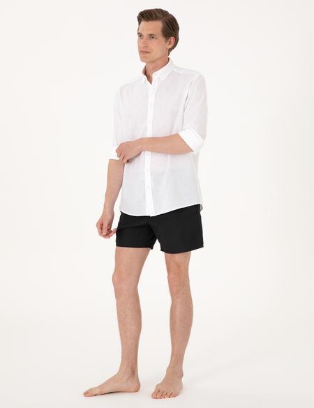 Siyah Deniz Şortu - 50308846001