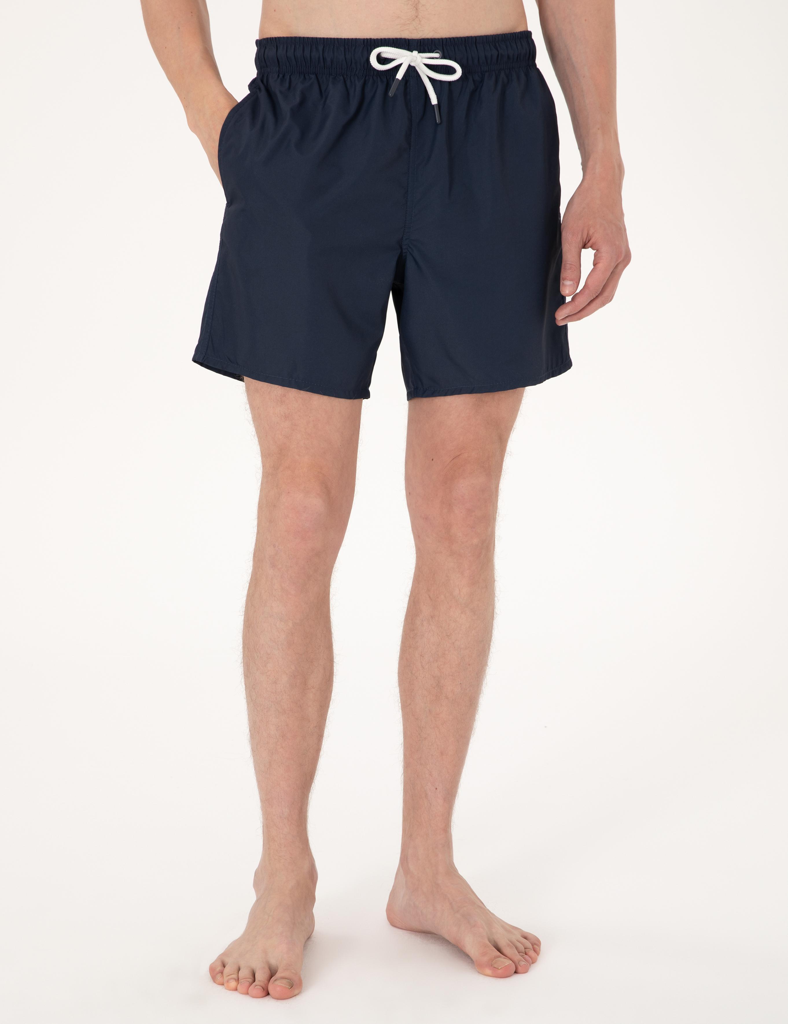 Lacivert Deniz Şortu