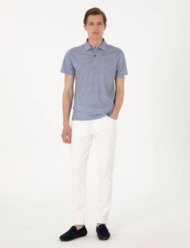Lacivert Slim Fit Tişört