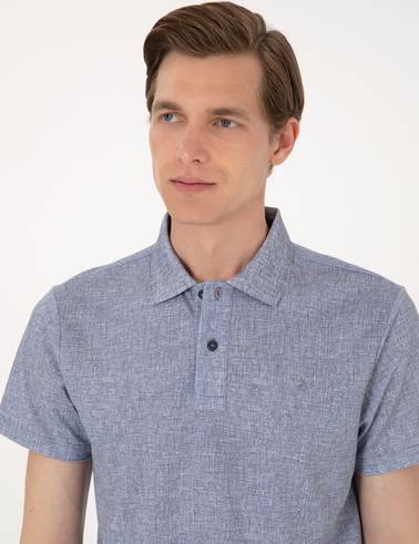 Lacivert Slim Fit Tişört