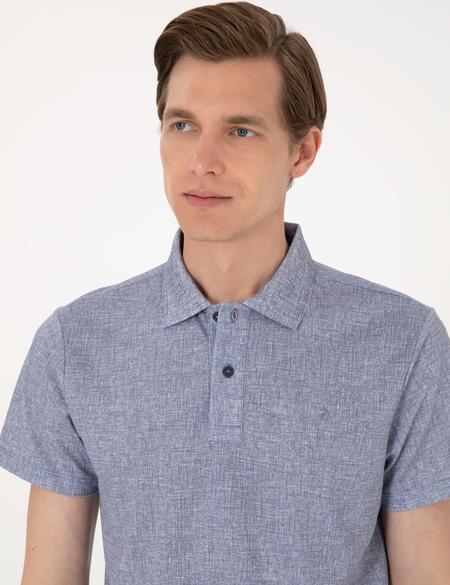 Lacivert Slim Fit Tişört - 50306059005