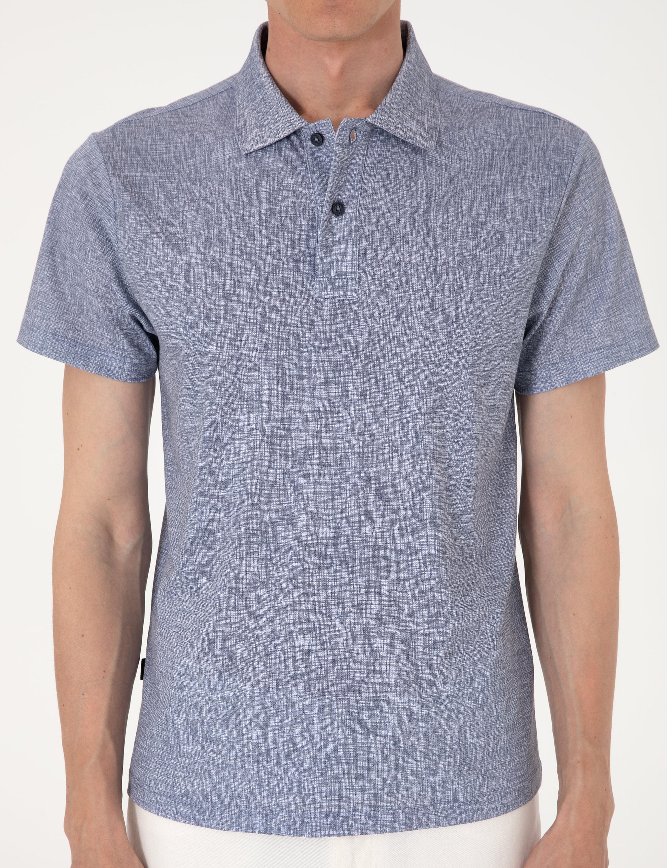 Lacivert Slim Fit Tişört