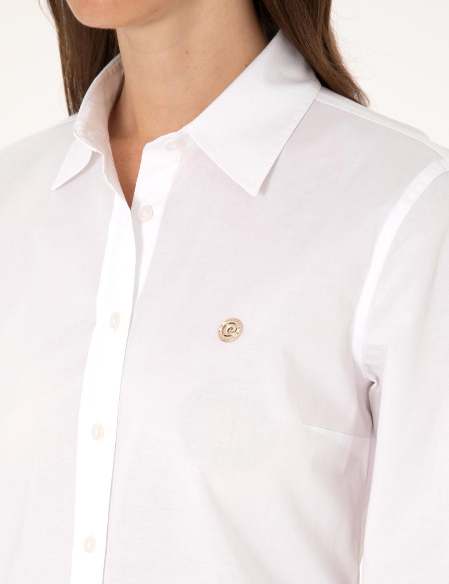 Beyaz Slim Fit Uzun Kollu Gömlek