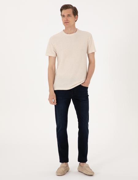 Koyu Lacivert Slim Fit Jean Pantolon - 50308996008