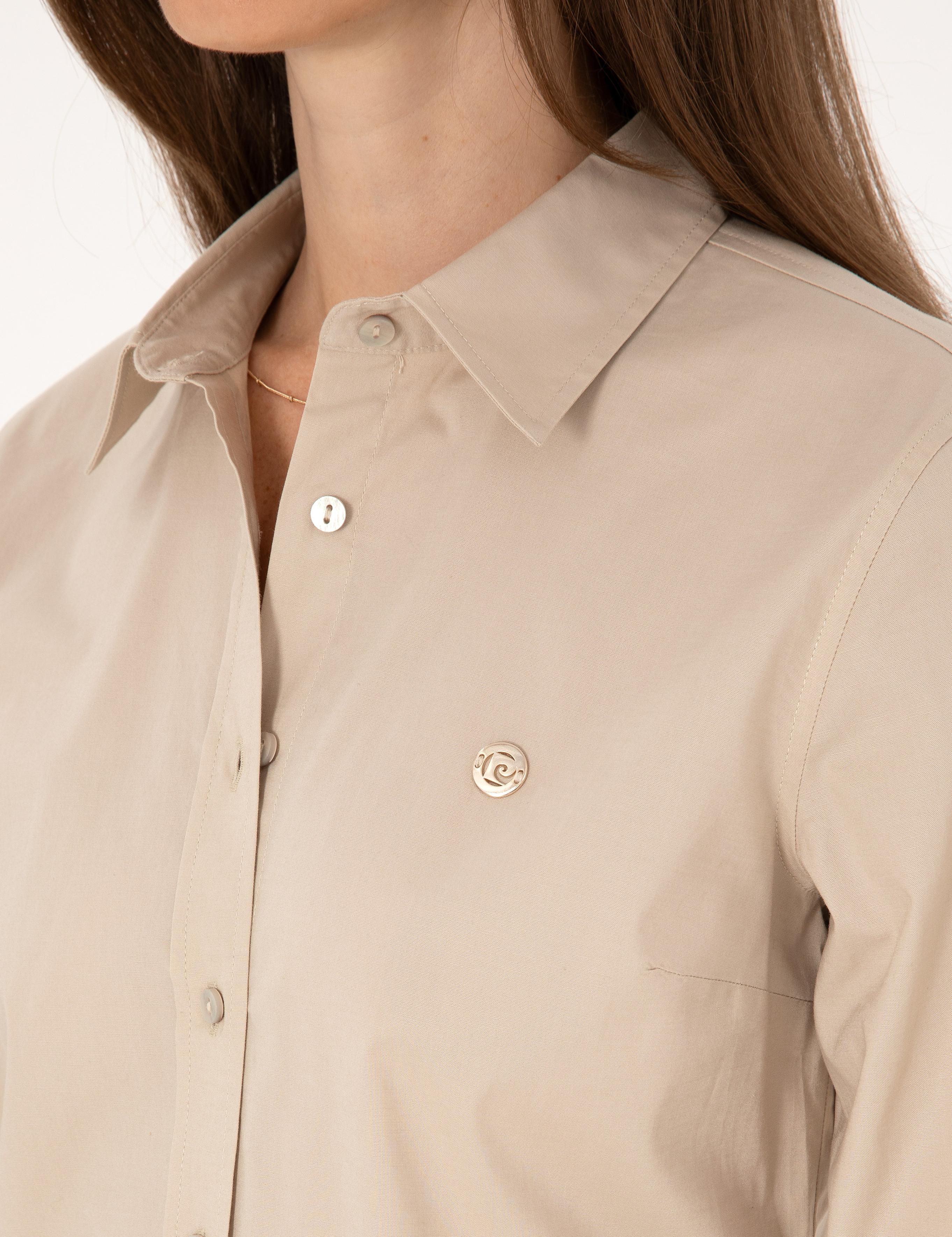 Kum Slim Fit Uzun Kollu Gömlek