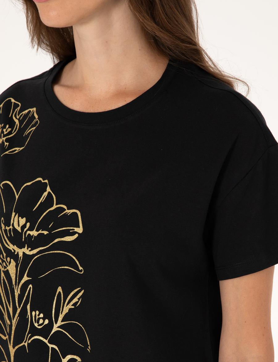 Siyah Comfort Fit Tişört