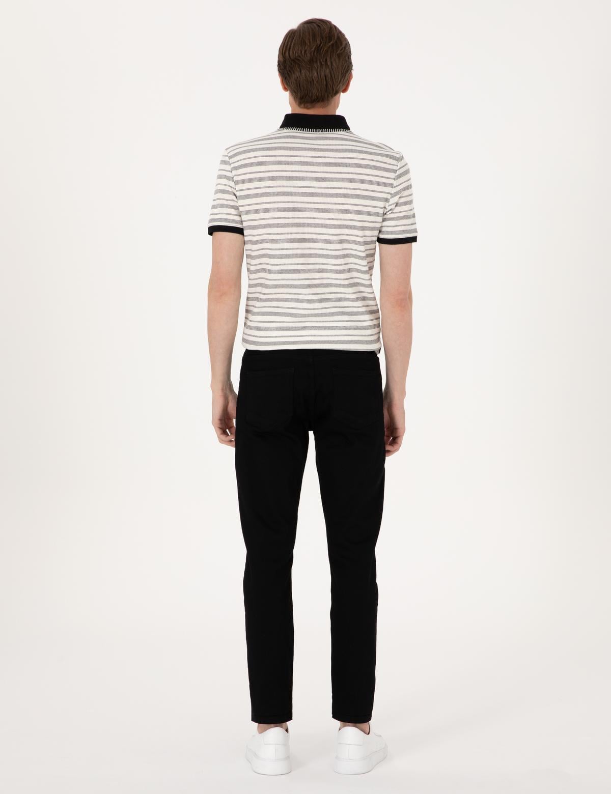 Siyah Slim Fit Jean Pantolon - 50308926051