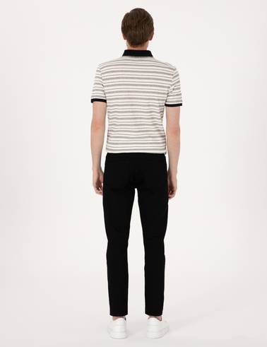 Siyah Slim Fit Jean Pantolon
