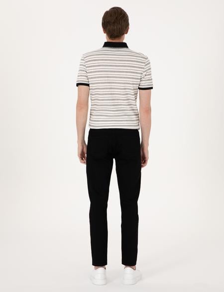 Siyah Slim Fit Jean Pantolon - 50308926051