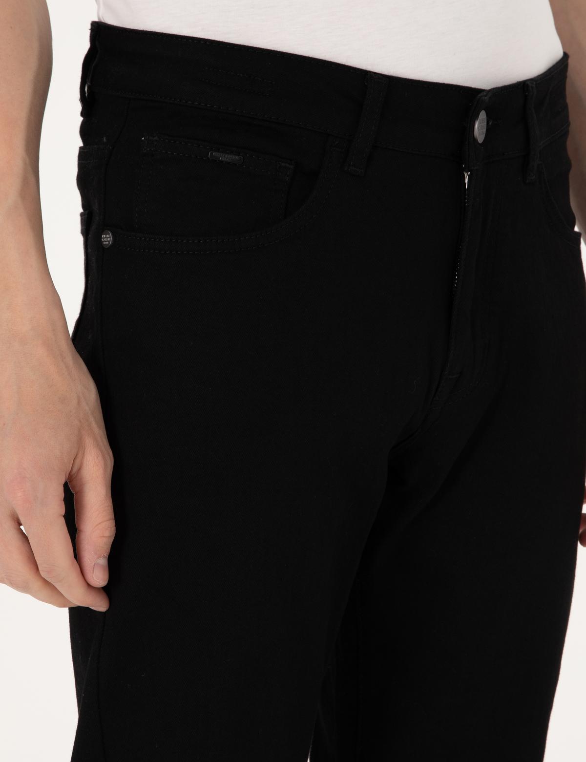 Siyah Slim Fit Jean Pantolon - 50308926051