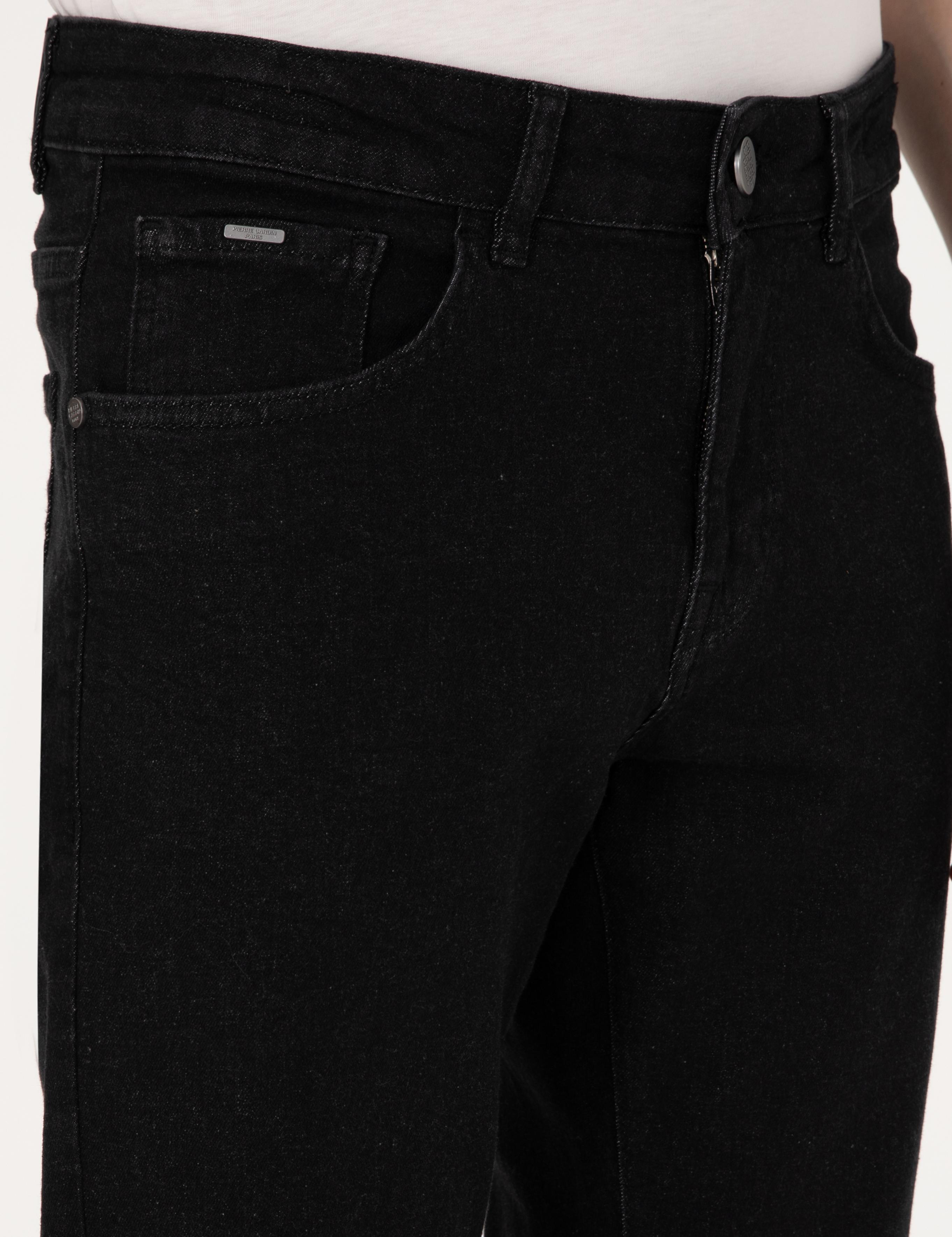 Siyah Slim Fit Jean Pantolon