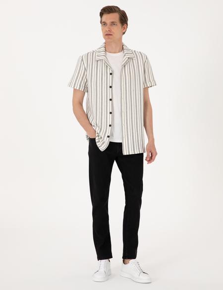 Siyah Slim Fit Jean Pantolon - 50308928016