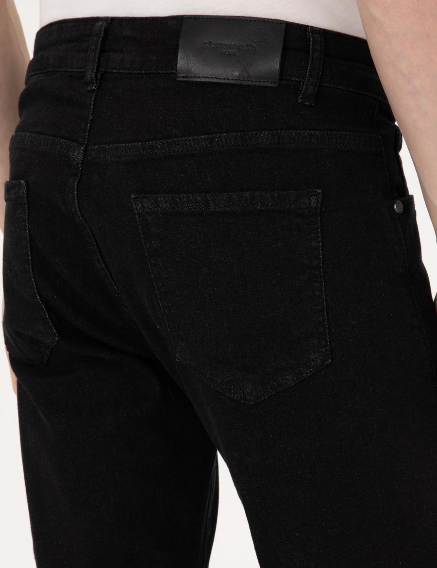 Siyah Slim Fit Jean Pantolon